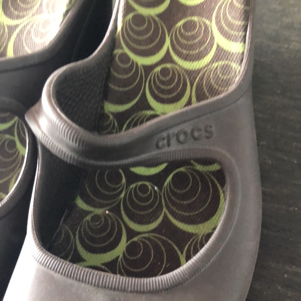 Croc Platform Mules - Picture 2 of 5
